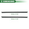 Toyota Hilux Rear Left Right Door Window Belt Weatherstrip (2005-2014)