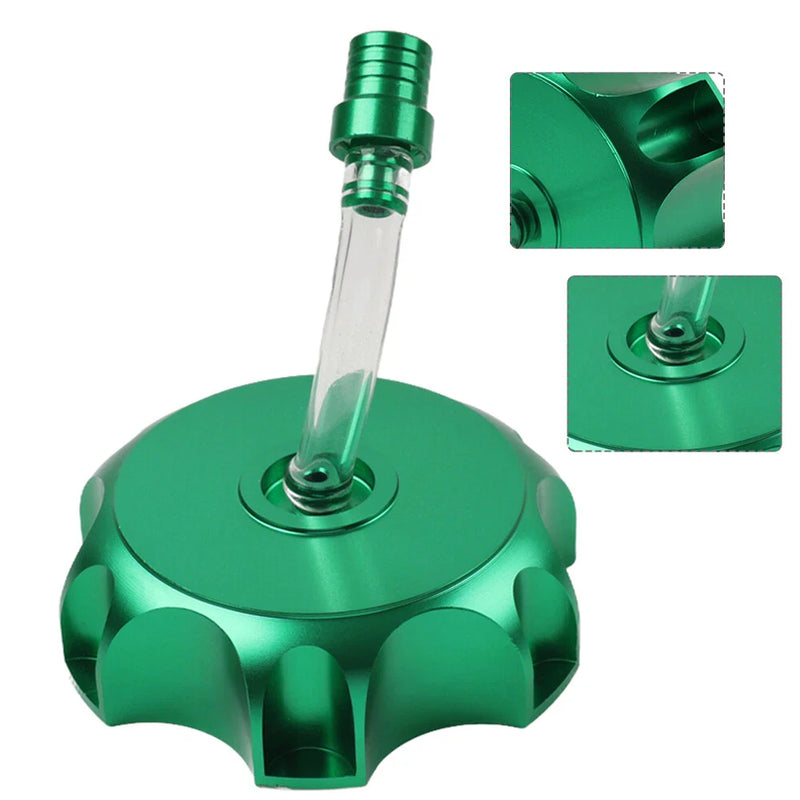 Yamaha Taotao SSR XR50 Apollo ATV 49mm Green Gas Fuel Tank Cap (70-150cc)