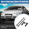 Chrysler 200, Dodge Dart 4 x Front Inner Outer Tie Rod End Links Kit
