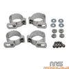 Harley Dyna Motorcycle Quarter Headlight Fairing 35-45mm Fork Mount Clamps (2006-2023)