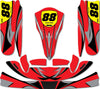 OTK M4 Custom Jungle Style Kart Art Stickers & Decals