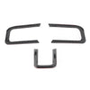Ford Mustang 3 x Carbon Fiber Steering Wheel Cover Trim (2015-2019)