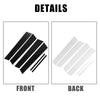 Honda Civic 6 x Car Door Cover Trim Pillar Post Stickers (2016-2021)