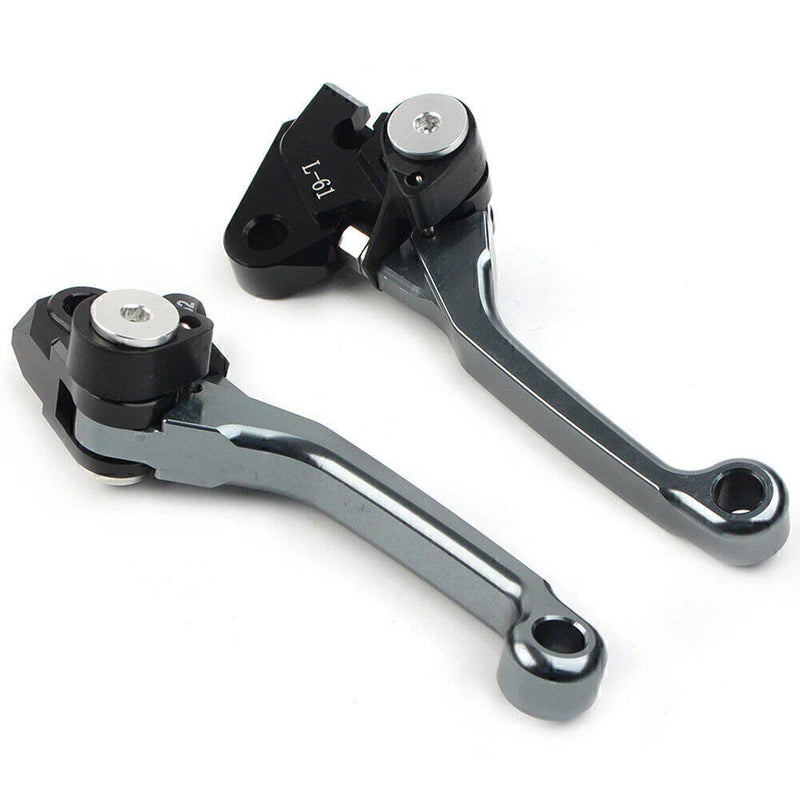 Kawasaki KX450F Dirt Clutch Brake Levers  GREY (2006-2012)