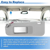 BMW 3 Series E90 / E91 Left Side Sun Visor (2005-2008)