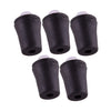Toyota 5 x Black Tailgate Cushioning Rubber Pads