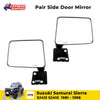 Side Mirror Rear View Door Fender Fits Suzuki Sierra LJ80 Jeep Samurai SJ413 D05