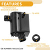 Hyundai Santa Fe (2001-2017) with Grommet Windshield Washer Pump
