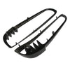 Harley V-Rod VRSCA VRSCB Night Rod Black Radiator Trim Bezels (2001-2010)