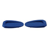 BMW S1000RR M1000RR Blue Rearview Mirror Block Off Base Plates Cover (20-23)