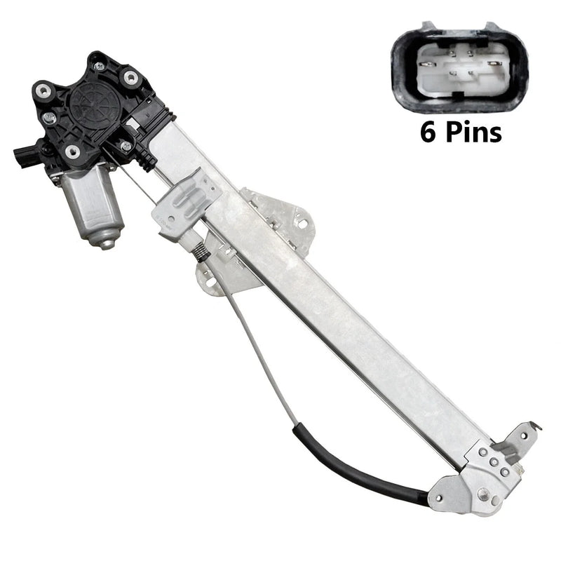 Honda Accord Euro CU Rear Right Window Regulator 6 Pins Motor (2003–2008)