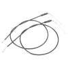 Harley Sportster XL883 XL1200 130cm Steel Gas Fuel Throttle Cables (All)