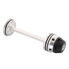 BMW R1200GS R1250GS ADV Silver Rear Axle Fork Sliders (2013-2023)