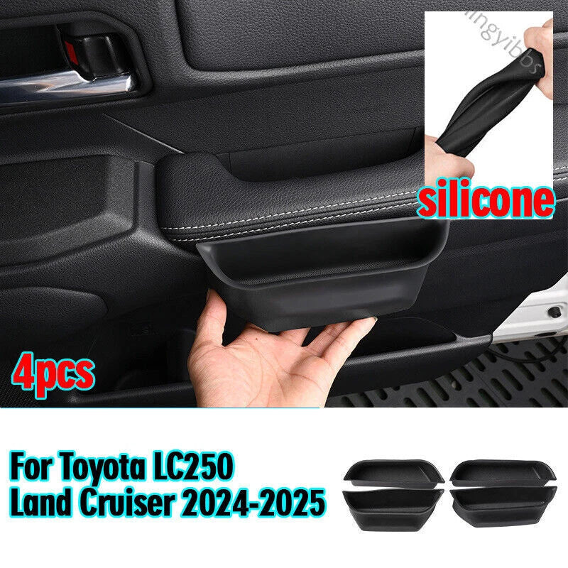 Toyota Land Cruiser LC250 17pcs Silicone Door Pocket Storage Box (2024–2024)