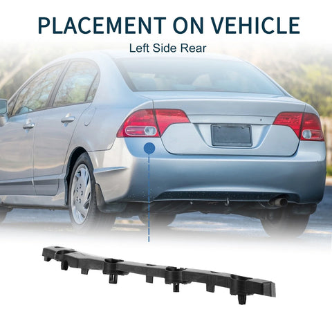 Nissan Versa Left Rear Bumper Retainer Bracket (2020-2022)