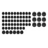 Harley Softail Standard FXST 63X Black Engine Topper Bolt Caps (2000-2006)