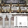 Honda / Acura B C D F H K Series 10 x Exhaust Manifold Bolt Stud