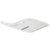 Honda XR200R Front Number Plate Plastic White (1990–1999)