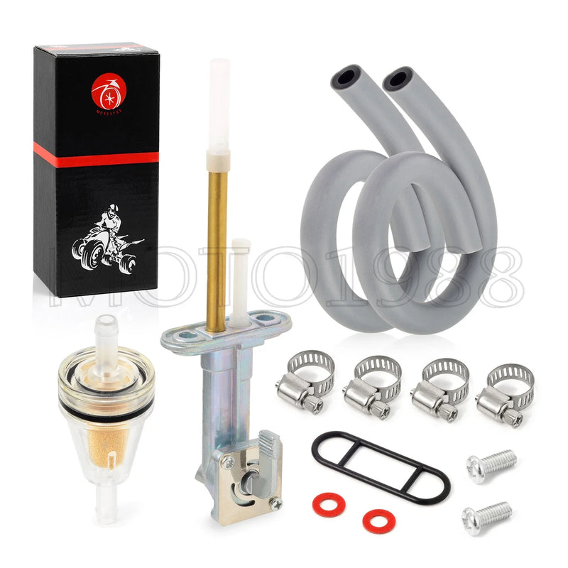 Kawasaki Bayou 220 KLF220 Fuel Valve Petcock kit (1988–2002)