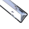 Fiat 500 Left Side Chrome Front Bumper Upper Grill Moulding Trim (2007-2015)