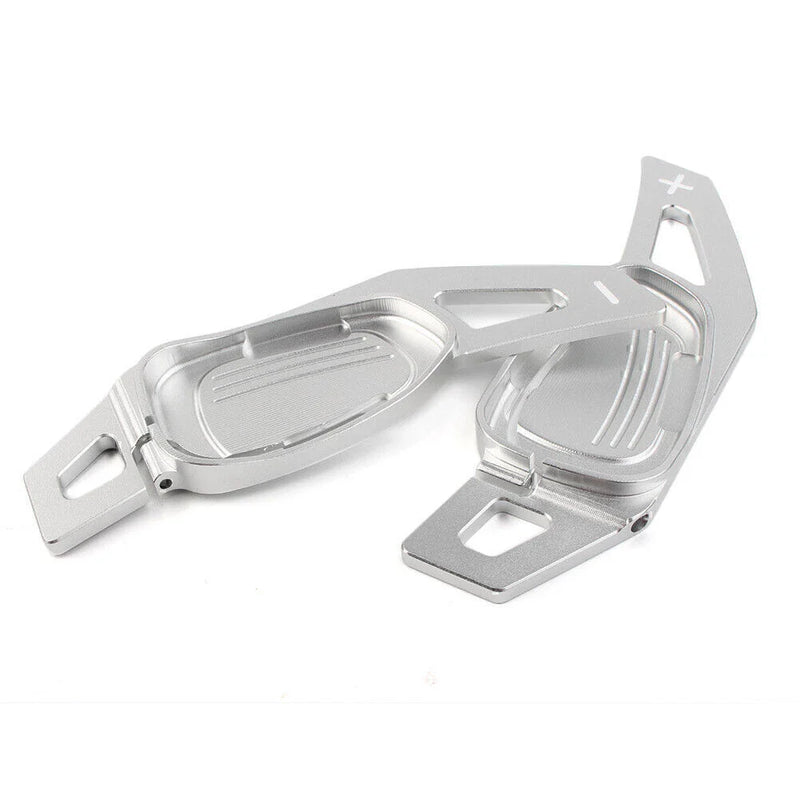 Audi A5 / S5 / SQ5 Aluminum Silver Shift Paddle Extensions (2016)