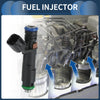 Ford F-150 V8 5.4L (2005-2006) - 8 Pcs Black Fuel Injector Set