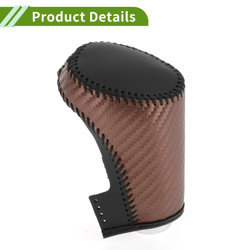 Chevrolet Malibu Brown Carbon Fiber Black Brown Gear Shift Knob Cover