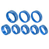 Ford F-150 7 x Aluminum Alloy AC Switch Knob Cover Rings (2021-2022)