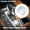 BMW F01 F02 F12 F10 F07 P Button Cover (Silver Tone)