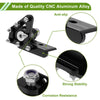 Honda CRF50 Black Footrests Motorcycle Foot Pegs (2004-2023)