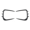 Volkswagen ID.3 2 x Carbon Look Front Bumper Side Air Vent Trims (2019-2022)