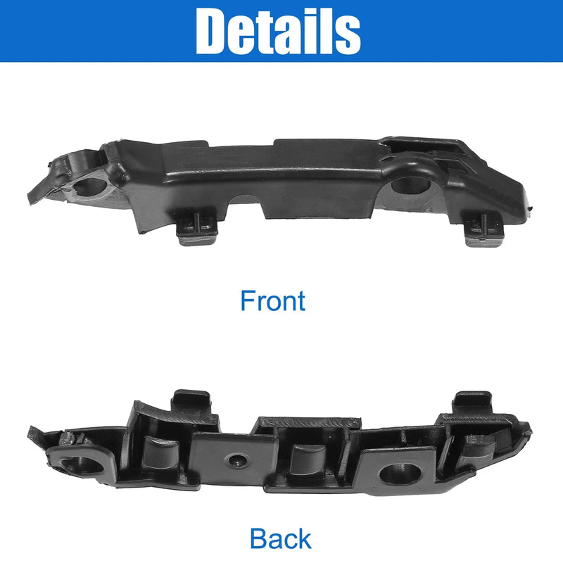 Mercedes-Benz C43 Front Left & Right Upper Bumper Cover Support Brackets