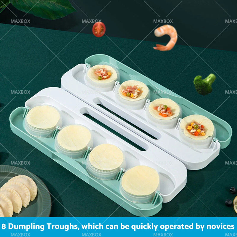 DIY Wrappers & Dough Press 8-in-1 Dumpling Maker Tool