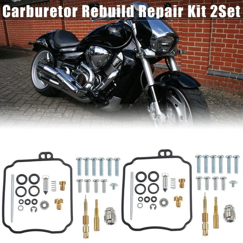 Yamaha XVS650 V-Star 2 x Carburetor Repair Rebuild Parts (2006–2016)
