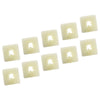 Auto Fasteners Snap In Fastener Bumper License Plate Nylon