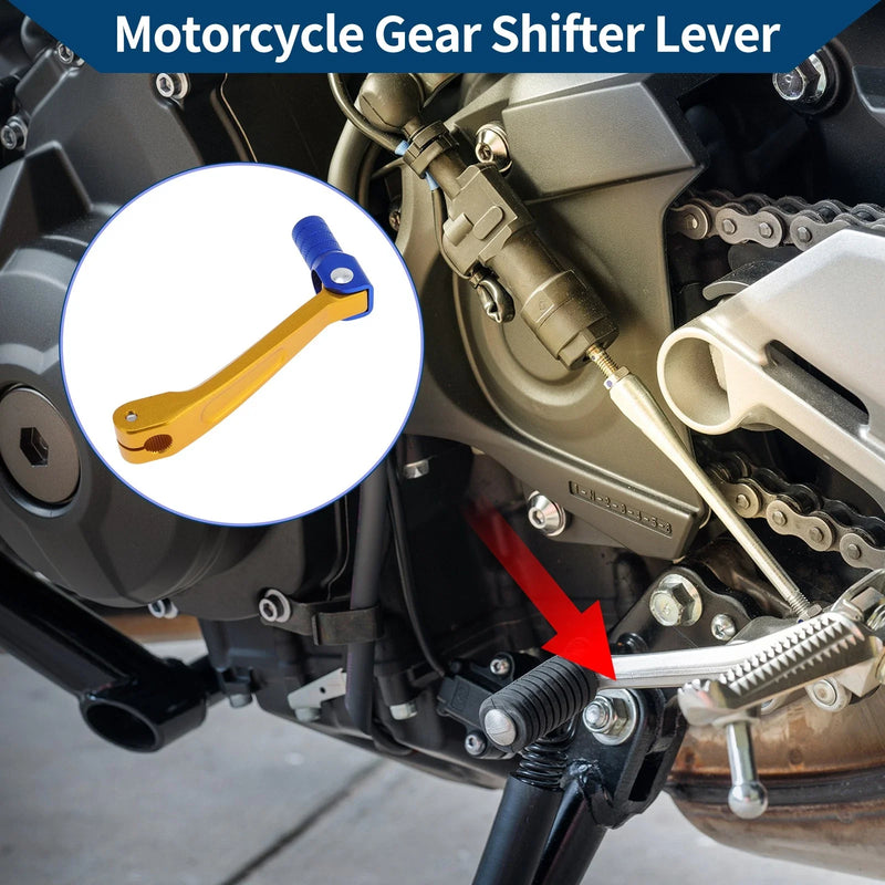 Honda CRF150F (2003-2017) Gold Blue Folding Shifter Lever