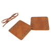 Harley Cafe Racer 22mm Leather Hand Grips Covers