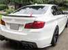 BMW 5 Series F10 F18 Sedan Carbon Fiber Rear Spoiler Wing (2011-2017)