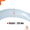 Nissan Navara D23 White Pearl QX1 Fender Flares (2021-2023)