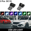 Car Interior - Touch Control, 7 Colors Mini USB LED Lights