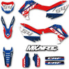 Honda CRF 250 Full Custom Decals FIERCE STYLE Sticker Kit (2014-2017)