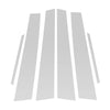 Lexus ES (2007-2012) Silver Tone 6 Pcs Door Pillar Window Trim