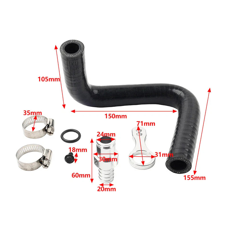 Dodge Ram 6.7L Cummins 2500 Coolant Hose Kit (2009-2019)