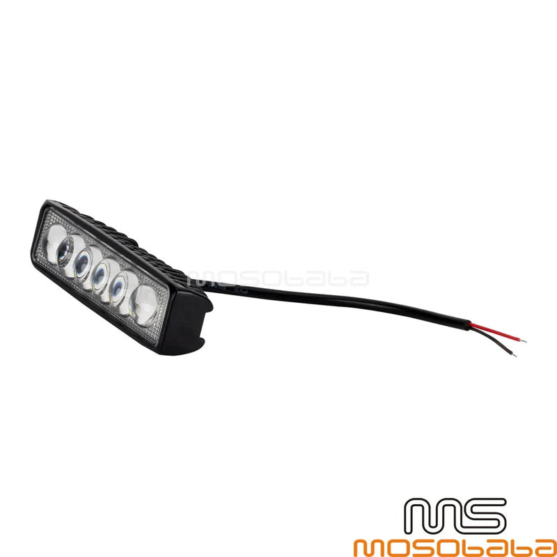 Harley Dyna Softail FXST FLS 6" LED Light Bar Spot Fog Driving Lamp