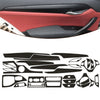 X1 E84 Carbon Fiber Trim Decal (2010–2015)