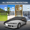 Acura Integra Driver Door Zipper Waterproof Aluminum Film Car Cover