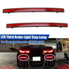 Chevrolet Corvette Red Lens Rear Bumper Reflector Brake Light (2014–2019)