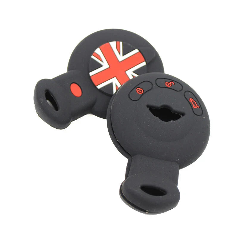 Mini Cooper Clubman Countryman Silicone Remote Key Fob Shell Cover Fit