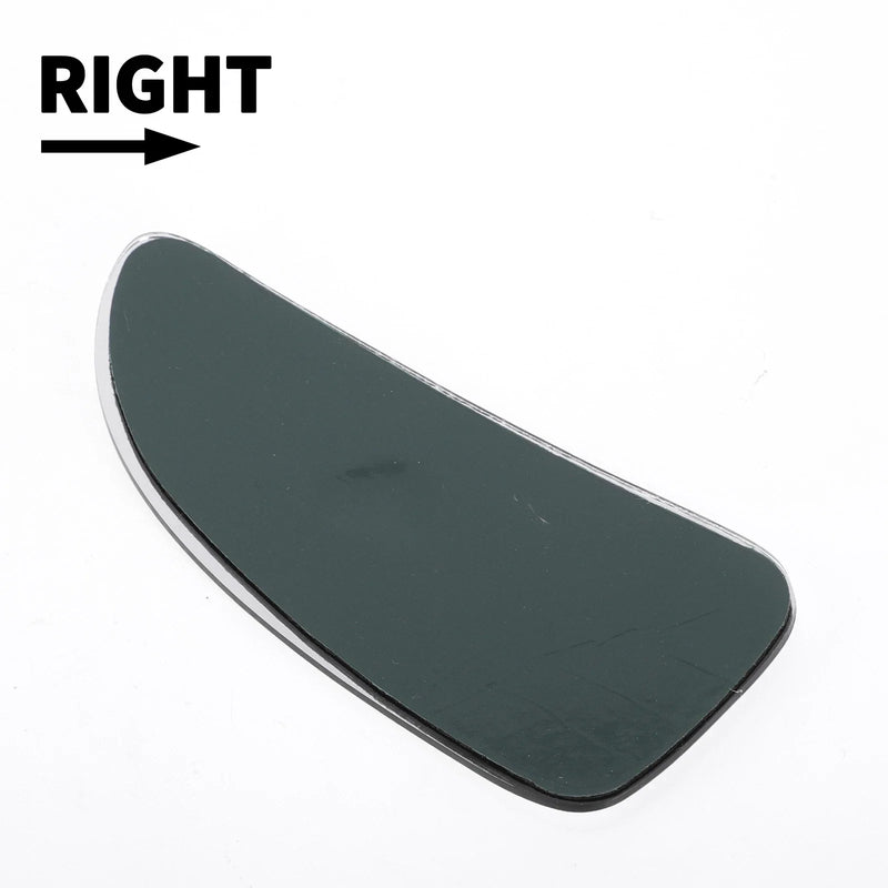 Nissan, Opel, Renault Right Lower Side Mirror Glass w/ Adhesive
