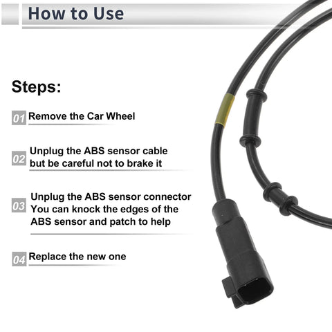 Chevrolet Equinox ABS Wheel Speed Sensor (2010-2017)